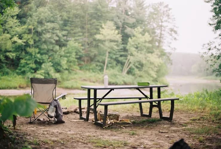 Panoramic view of Sunset Point at Cuyuna Crossing